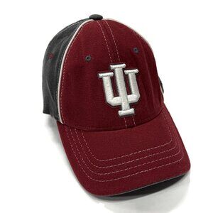 Zephyr Indiana Hoosiers Hat Small Red Logo Cap Stretch ZFIT Baseball